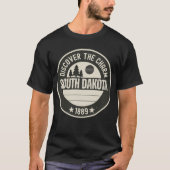 South Dakota - Mount Rushmore Staat Gift T-Shirt (Vorderseite)