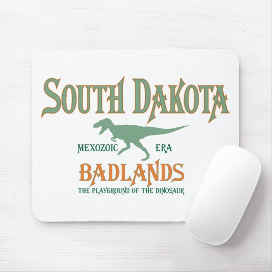 South Dakota Mousepad (Mit Mouse)