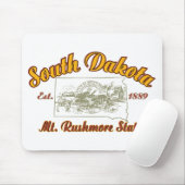 South Dakota Mousepad (Mit Mouse)