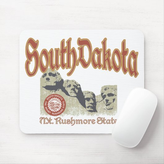 South Dakota Mousepad (Mit Mouse)