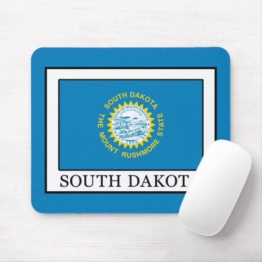 South Dakota Mousepad (Mit Mouse)