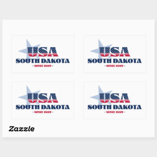 South Dakota My Zuhause Staat Sticker