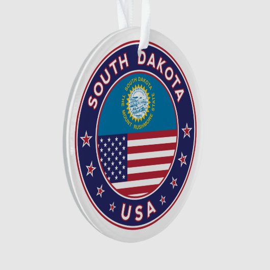 South Dakota Ornament (Vorderseite)