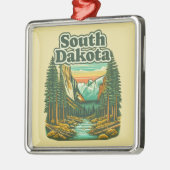 South Dakota Ornament Aus Metall (Links)
