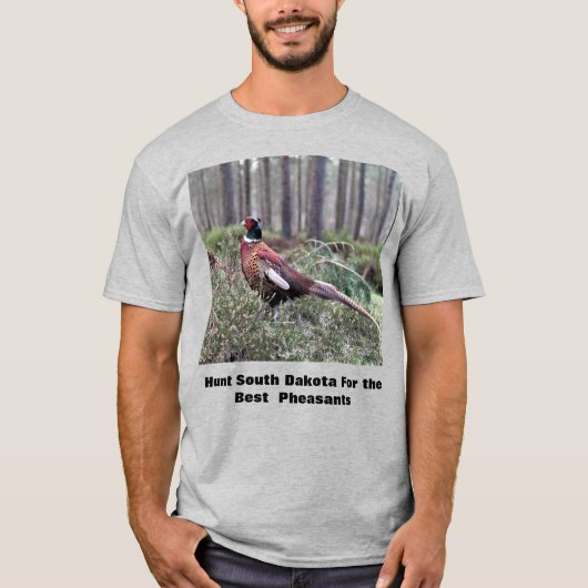 South Dakota Pheasant Jagd Männer T - Shirt (Vorderseite)