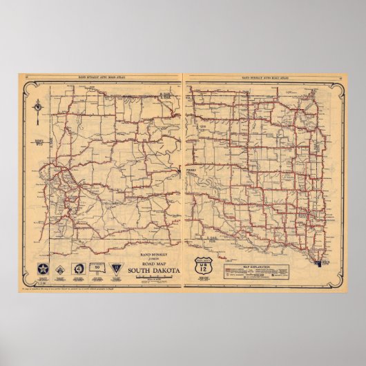 South Dakota Poster (Vorne)