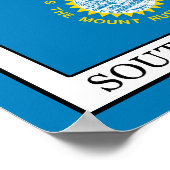 South Dakota Poster (Ecke)