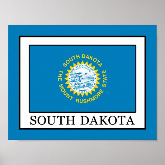South Dakota Poster (Vorne)