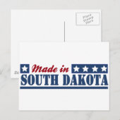 South Dakota Postkarte (Vorne/Hinten)
