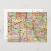 South Dakota Postkarte (Vorne/Hinten)