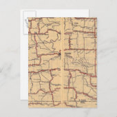 South Dakota Postkarte (Vorne/Hinten)