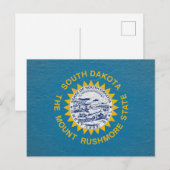 South Dakota Postkarte (Vorne/Hinten)