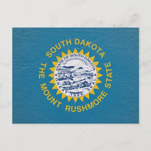 South Dakota Postkarte (Vorderseite)