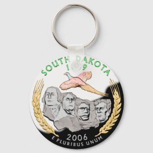 South Dakota Schlüsselanhänger