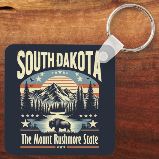 South Dakota Schlüsselanhänger (Rückseite)