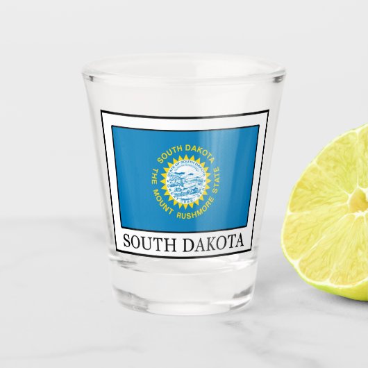 South Dakota Schnapsglas (Vorderseite)