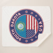 South Dakota Sherpadecke (Vorderseite (Horizontal))