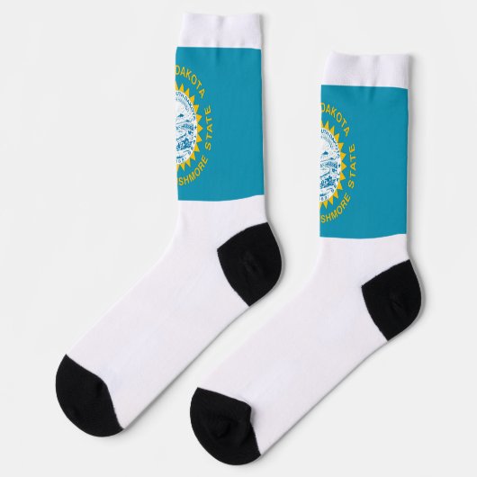 South Dakota State flag Socken (Linkes Detail)