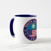South Dakota Tasse (Vorderseite Links)