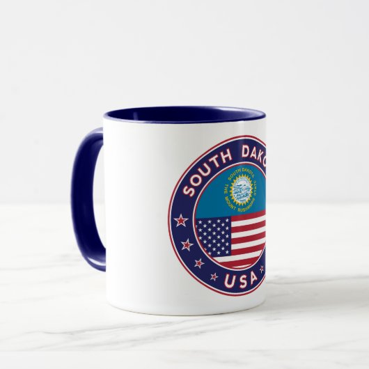 South Dakota Tasse (Vorderseite Links)