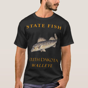 South Dakota Territory Fische Die Glasaugenbarsch T-Shirt