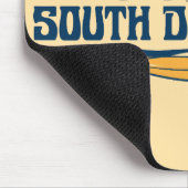 South Dakota USA Mousepad (Ecke)