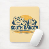 South Dakota USA Mousepad (Mit Mouse)
