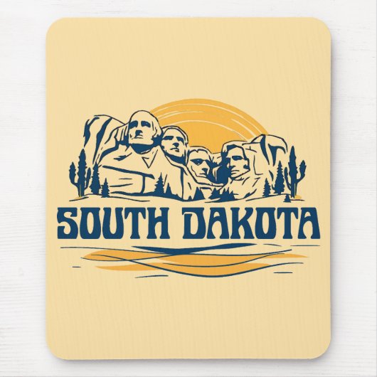 South Dakota USA Mousepad (Vorne)