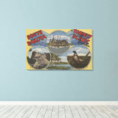 South Dakota - Vielfalt Landschaftlicher Wunder Leinwanddruck (Insitu (Holzboden))