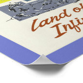 South Dakota Vintage Travel Poster (Ecke)