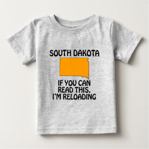 South Dakota - Wenn du das lesen kannst, lade ich Baby T-shirt