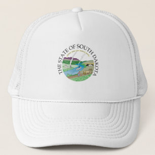 South Dakota-Zeichen Truckerkappe