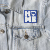 South Dakota Zuhause Heart Staat Button Abzeichen  (Beispiel)