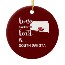 South Dakota Zuhause ist das Herz