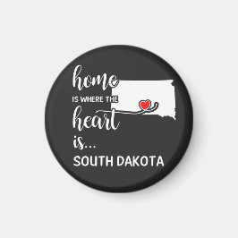 South Dakota Zuhause ist das Herz Magnet