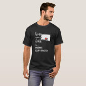 South Dakota Zuhause ist der Ort, an dem das Herz T-Shirt (Vorne ganz)
