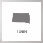 South Dakota Zuhause Poster (Vorne)