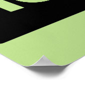 South Dakota Zuhause weg vom Staat Poster-Zeichen Poster (Ecke)