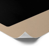 South Dakota Zuhause weg vom Staat Poster-Zeichen Poster (Ecke)