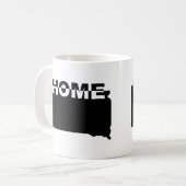 South Dakota Zuhause weg Von der Staat Tasse (Vorderseite Links)