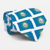 South- Dakotaflaggen-Karte Krawatte (Gerollt)