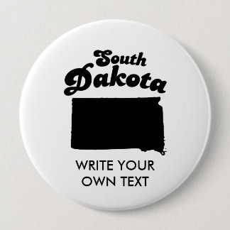SOUTH- DAKOTAStaats-MOTTO-T - SHIRT Button