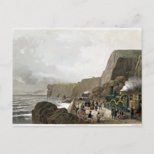 South Devon Railway Postkarte (Vorderseite)