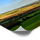 South Downs Beacon Hill Hampshire England Poster (Ecke)