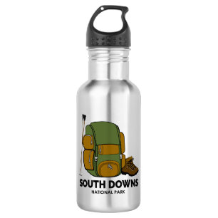 South Downs National Park Backpack Edelstahlflasche