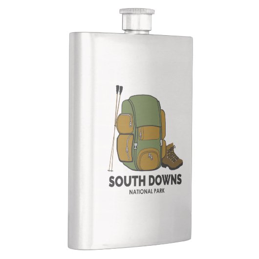 South Downs National Park Backpack Flachmann (Rechts)