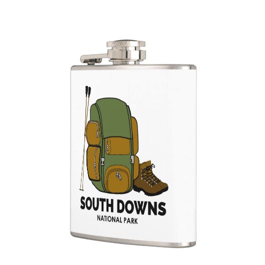 South Downs National Park Backpack Flachmann (Links)