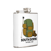 South Downs National Park Backpack Flachmann (Rechts)