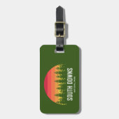 South Downs National Park Gepäckanhänger (Vorderseite vertikal)