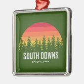 South Downs National Park Ornament Aus Metall (Links)